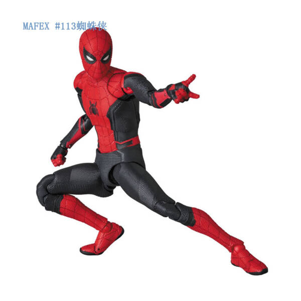 Spider-Man Hero Expedition Spider-Man upgraded battle suit Action figure doll  H=15CM - 图片 10