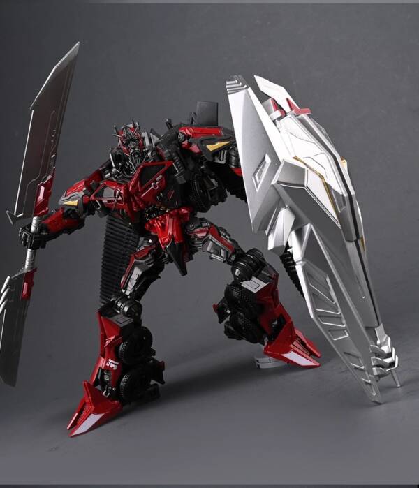 11Transformable Toy Bravest + Weapon Pack (Finely Painted Enlarged Version)  H=33cm - 图片 9