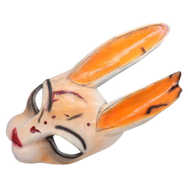 Halloween latex terrifying evil butcher's clamp mask - 图片 11