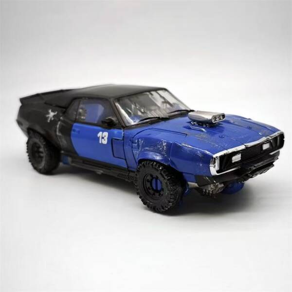 02Baiwei TW1033 Ultra Blue Warrior - Automobile Robot  H=14cm - 图片 11