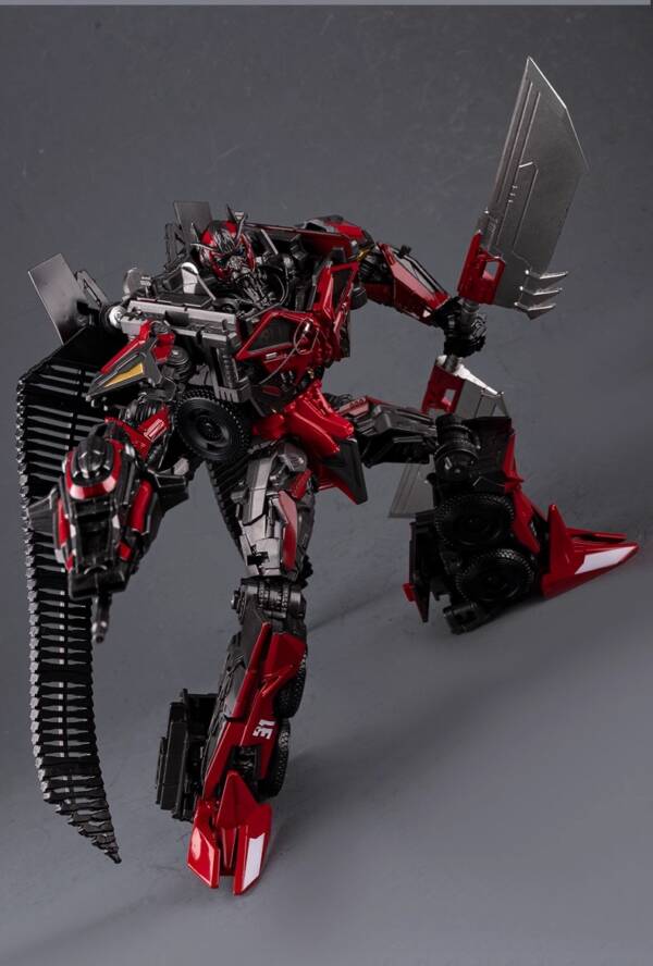 11Transformable Toy Bravest + Weapon Pack (Finely Painted Enlarged Version)  H=33cm - 图片 11