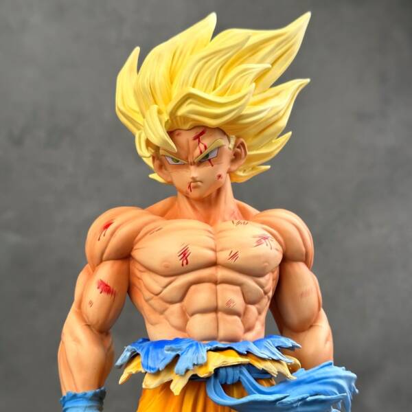 Dragon Ball Infinite Beginning Super Goku 2.0 Top Double-Headed Standard Anime Statue Figure - H35cm - 图片 9