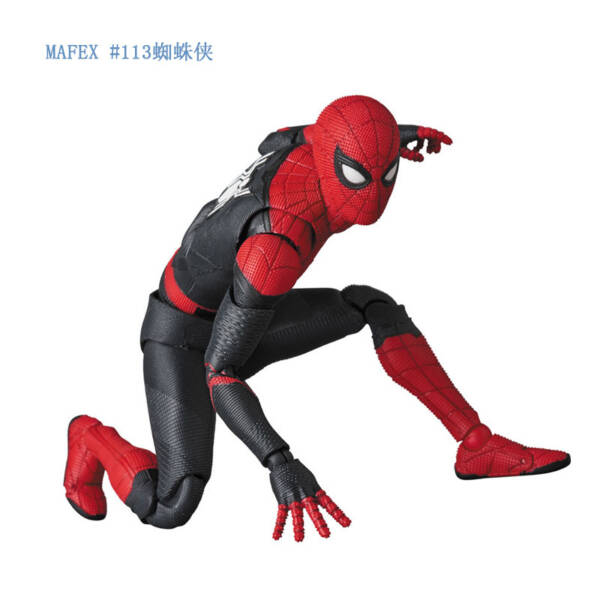 Spider-Man Hero Expedition Spider-Man upgraded battle suit Action figure doll  H=15CM - 图片 12