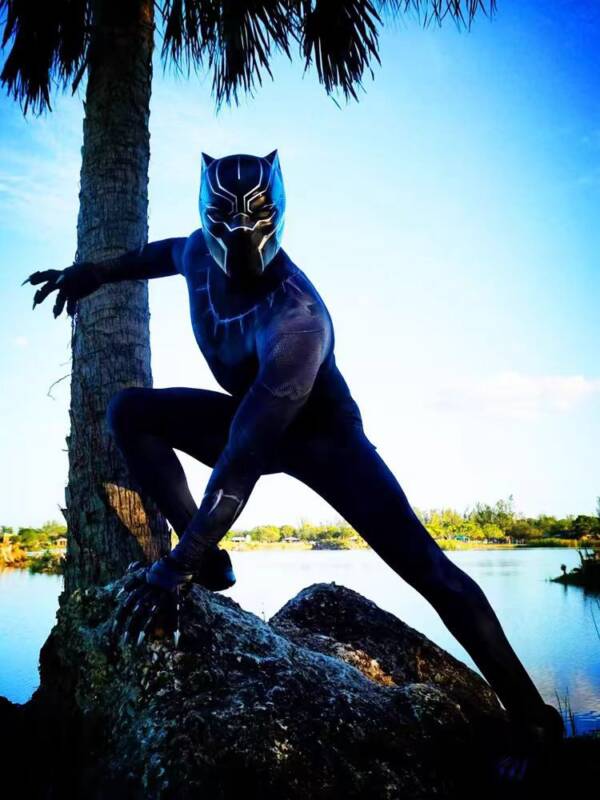 Killerbody Marvel 1: 1 Black Panther Helmet - 图片 10