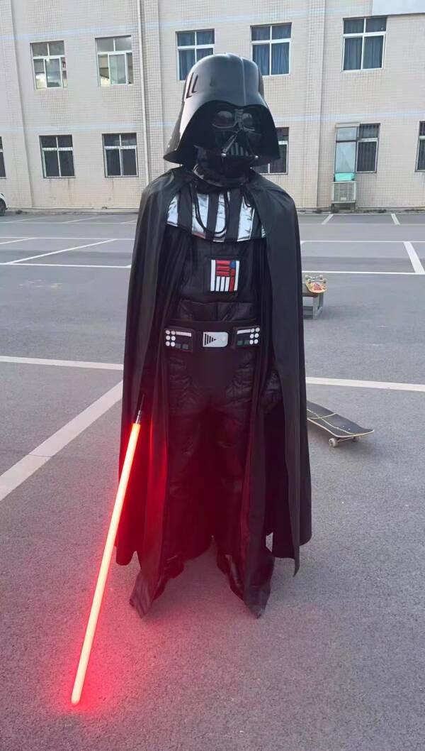 1: 1 Star Wars Jedi Dark Warrior Helmet - 图片 10