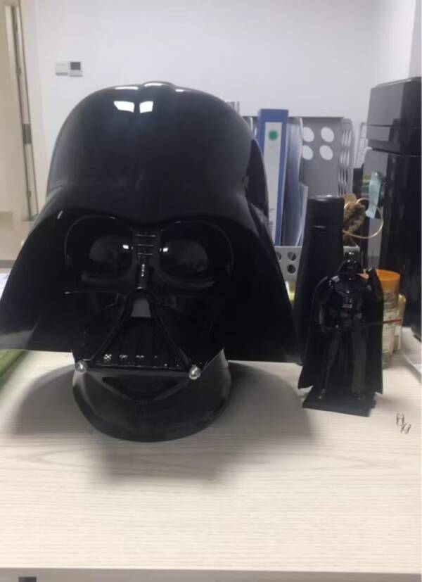1: 1 Star Wars Jedi Dark Warrior Helmet - 图片 11
