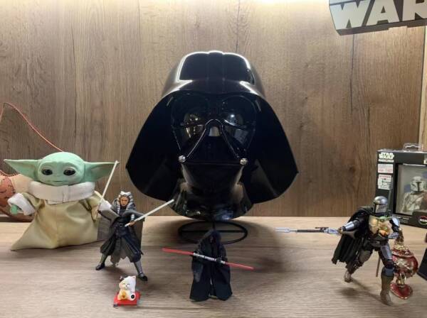 1: 1 Star Wars Jedi Dark Warrior Helmet - 图片 12