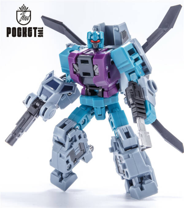 06Transformable toy Pocket Heavenly Warrior Car Set H=27cm - 图片 20