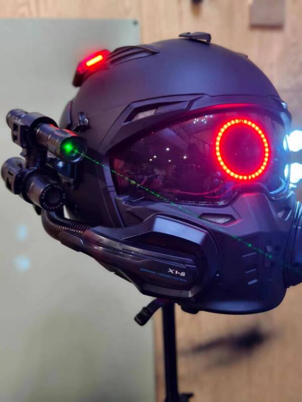 Qilin Helmet Cyber Hero Series Cool Helmet - 图片 17