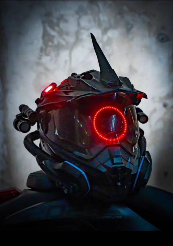 Qilin Helmet Cyber Hero Series Cool Helmet - 图片 18